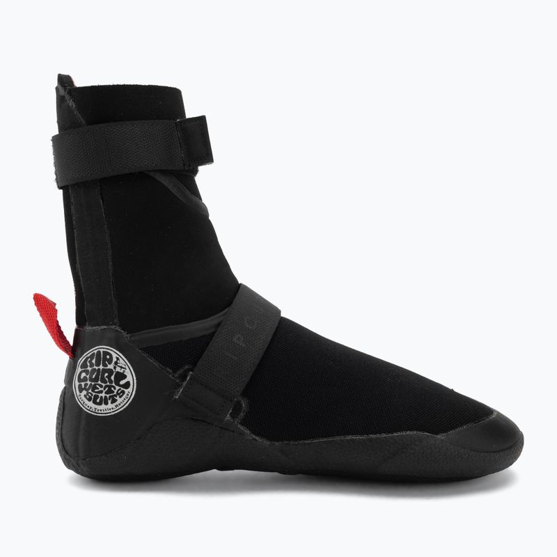 Men's neoprene boots Rip Curl Flashbomb 5 mm Narrow H S/Toe black 2