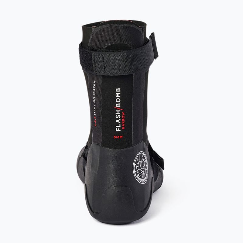 Men's neoprene boots Rip Curl Flashbomb 5 mm Narrow H S/Toe black 3