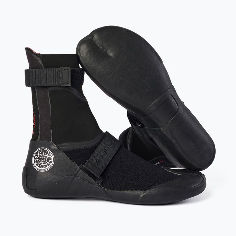 Men's neoprene boots Rip Curl Flashbomb 5 mm Narrow H S/Toe black 4
