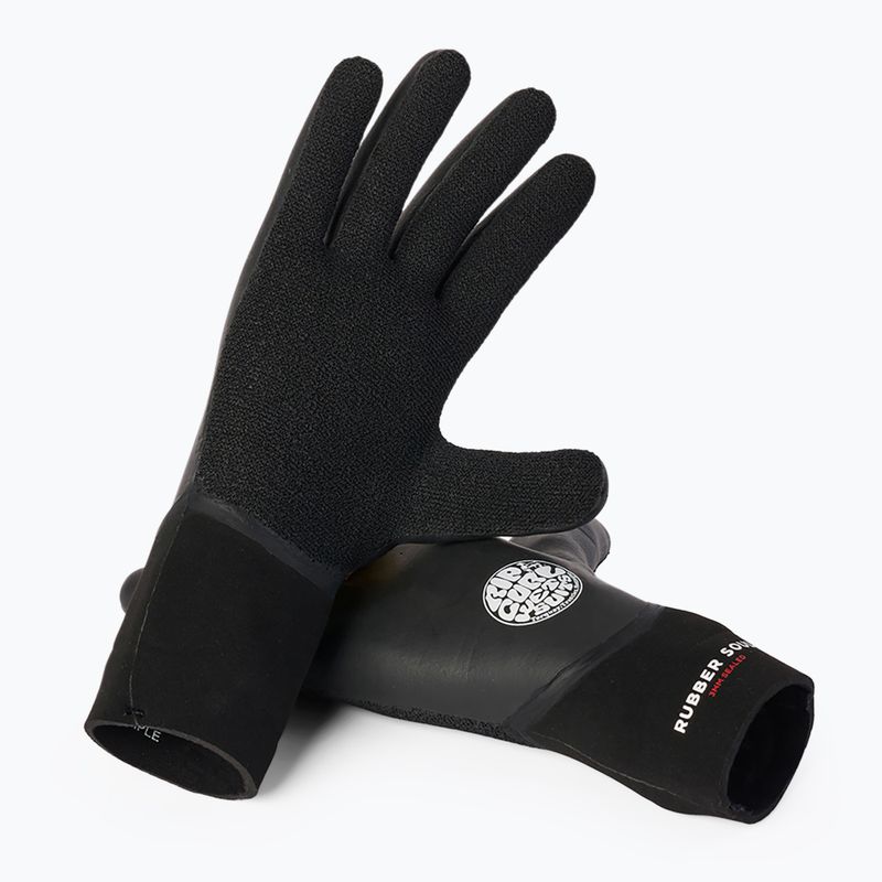 Rip Curl Rubber Soul Gloves 3 mm black 6