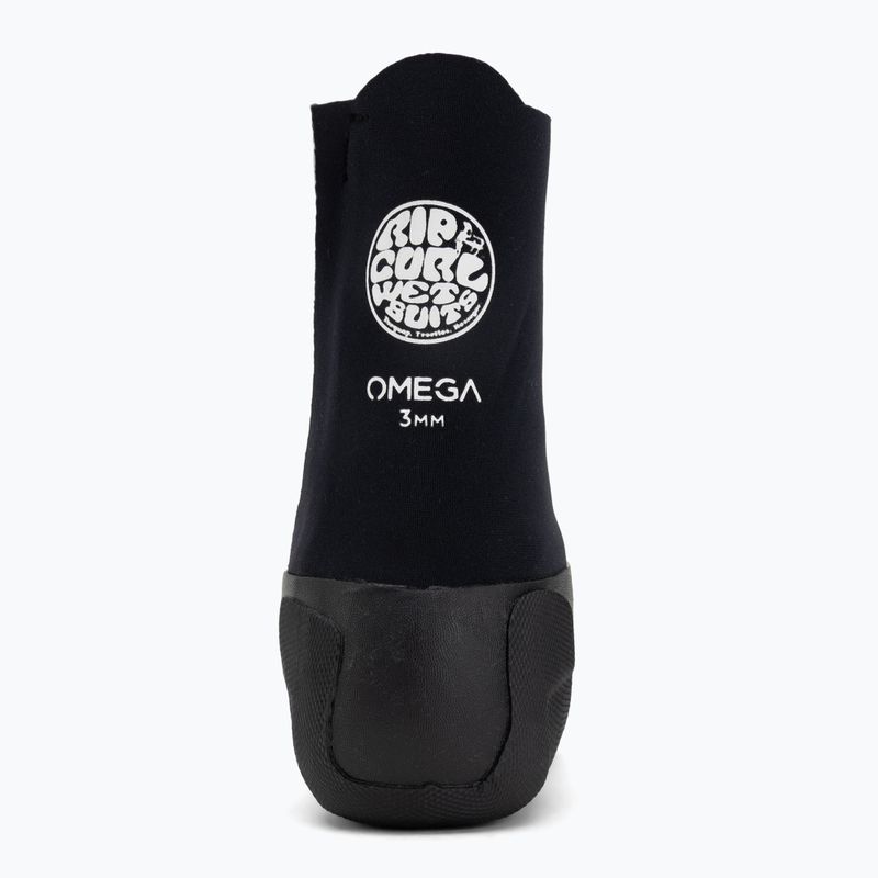 Neoprene shoes Rip Curl Omega 3mm Round Toe With Zip black 6