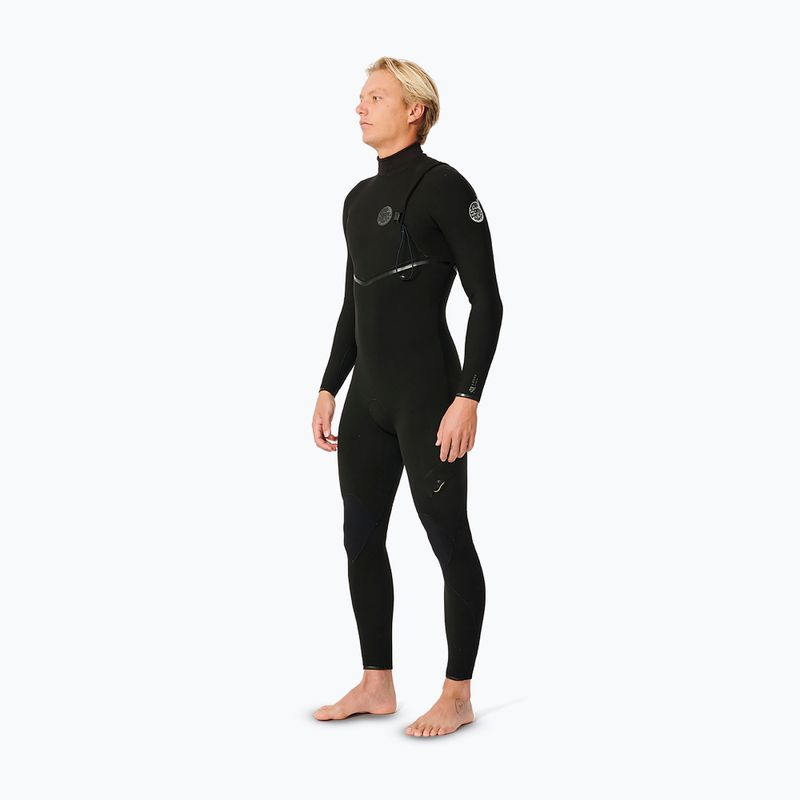 Men's Rip Curl E-Bomb 3/2 mm Zip Free Sub black Swim Foam 3