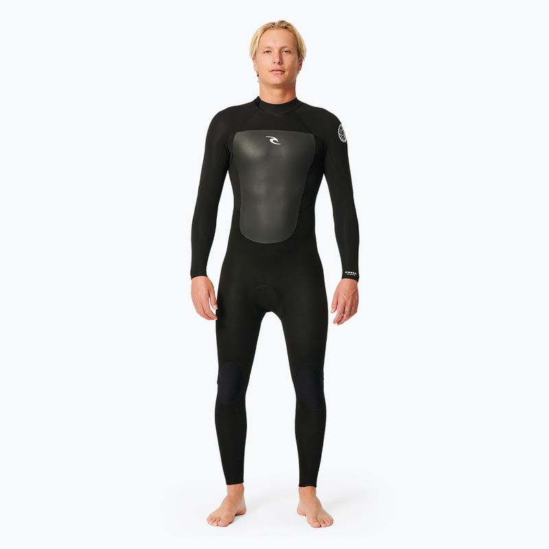 Men's Rip Curl Omega 3/2 mm Gb Bz Steamer black wetsuit