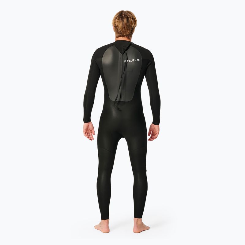 Men's Rip Curl Omega 3/2 mm Gb Bz Steamer black wetsuit 3