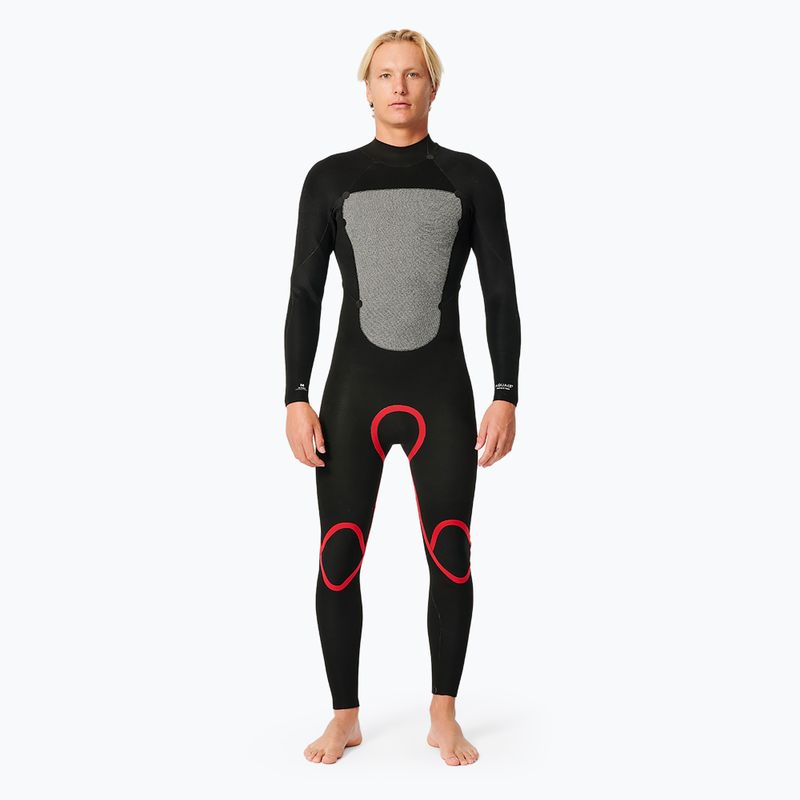 Men's Rip Curl Omega 3/2 mm Gb Bz Steamer black wetsuit 4