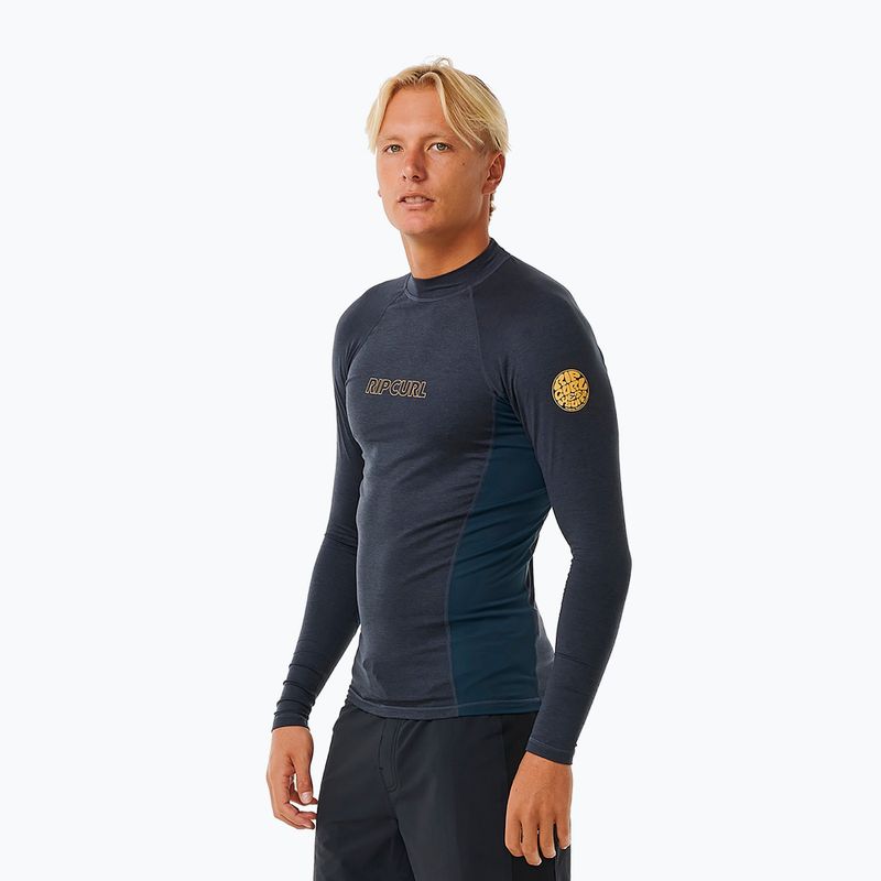 Men's Rip Curl Dawn Patrol UPF Performance swim longsleeve navy marle 4