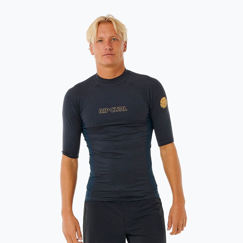 Rip Curl Dawn Patrol UPF Performance men's swim shirt navy marle