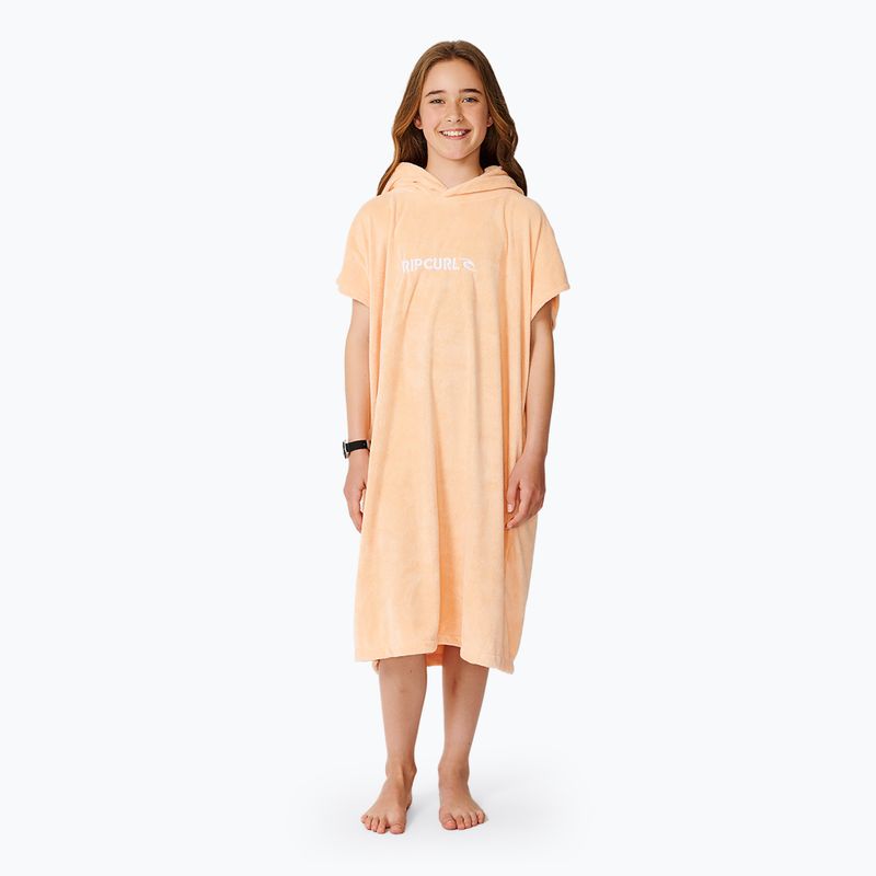 Rip Curl Classic Surf Hooded women's poncho peach