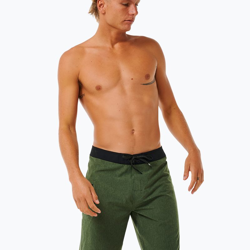 Men's Rip Curl Mirage Core dark olive swim shorts 5