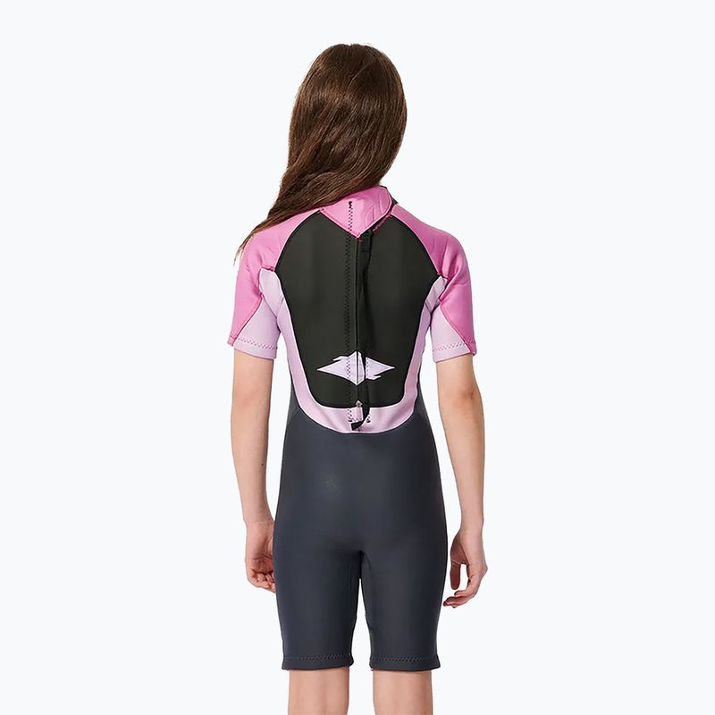 Rip Curl children's foam Omega Back Zip Spring 2 mm purple 3