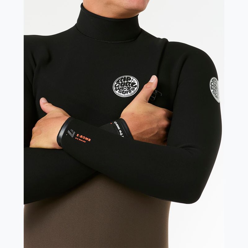 Men's Rip Curl E-Bomb 3/2 mm Zip Free sub deep rock wetsuit 4