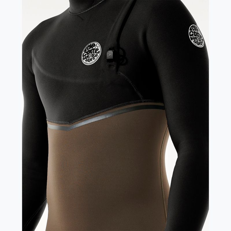 Men's Rip Curl E-Bomb 3/2 mm Zip Free sub deep rock wetsuit 5