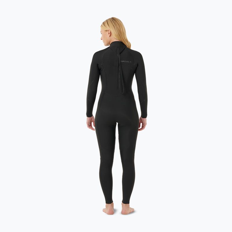 Women's swimming wetsuit Rip Curl Wms Dawn Patrol Bz 4/3 mm Black 2