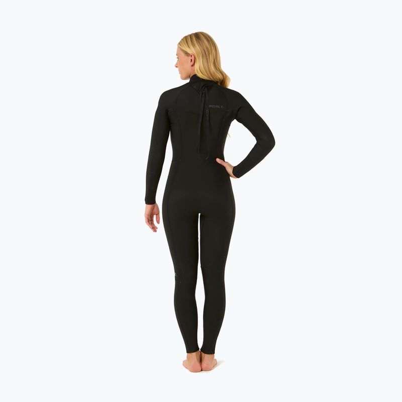 Women's swimming wetsuit Rip Curl Wms Dawn Patrol Bz 3/2 mm black 2