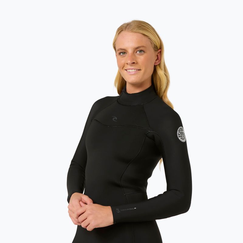 Women's swimming wetsuit Rip Curl Wms Dawn Patrol Bz 3/2 mm black 5