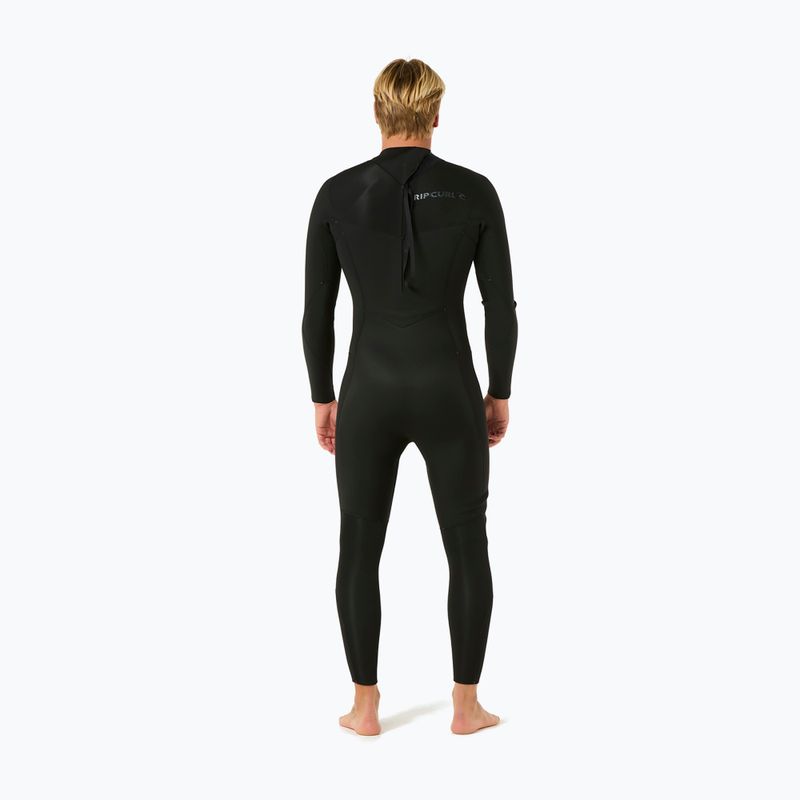 Men's swimming wetsuit Rip Curl Dawn Patrol Bz 5/3 mm black 2