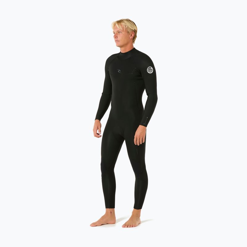 Men's swimming wetsuit Rip Curl Dawn Patrol Bz 5/3 mm black 4