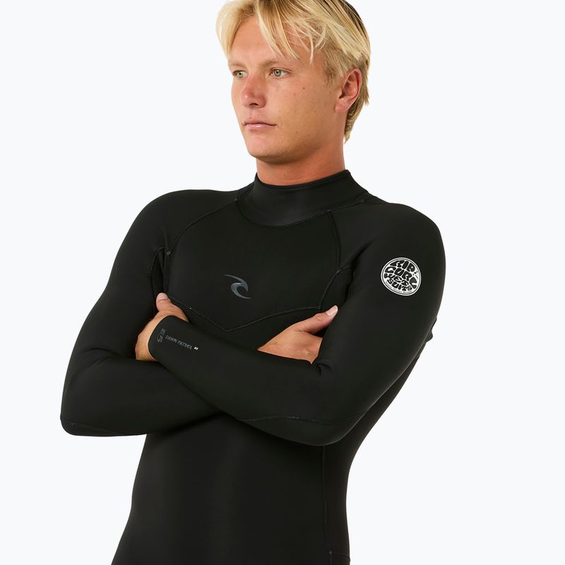 Men's swimming wetsuit Rip Curl Dawn Patrol Bz 5/3 mm black 5