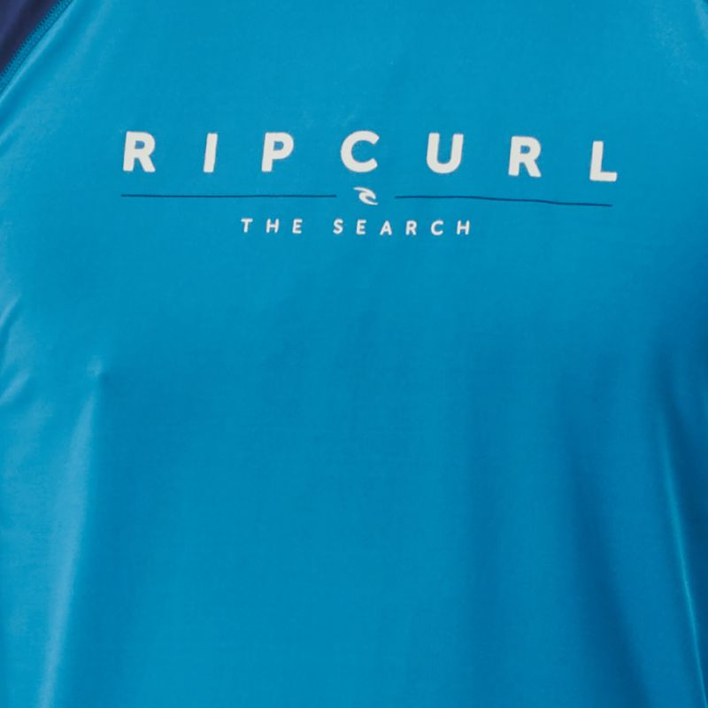 Rip Curl Shockwaves 70 men's swim shirt blue 12MMRV 3