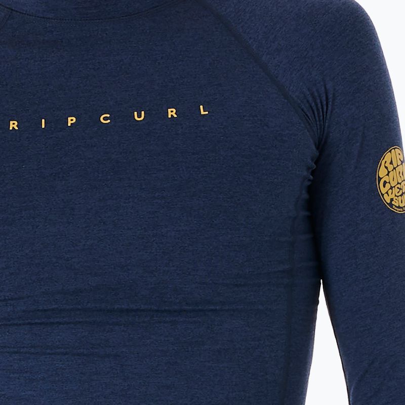 Rip Curl Dawn Patrol Perf men's swim shirt 3277 navy blue 12RMRV 3