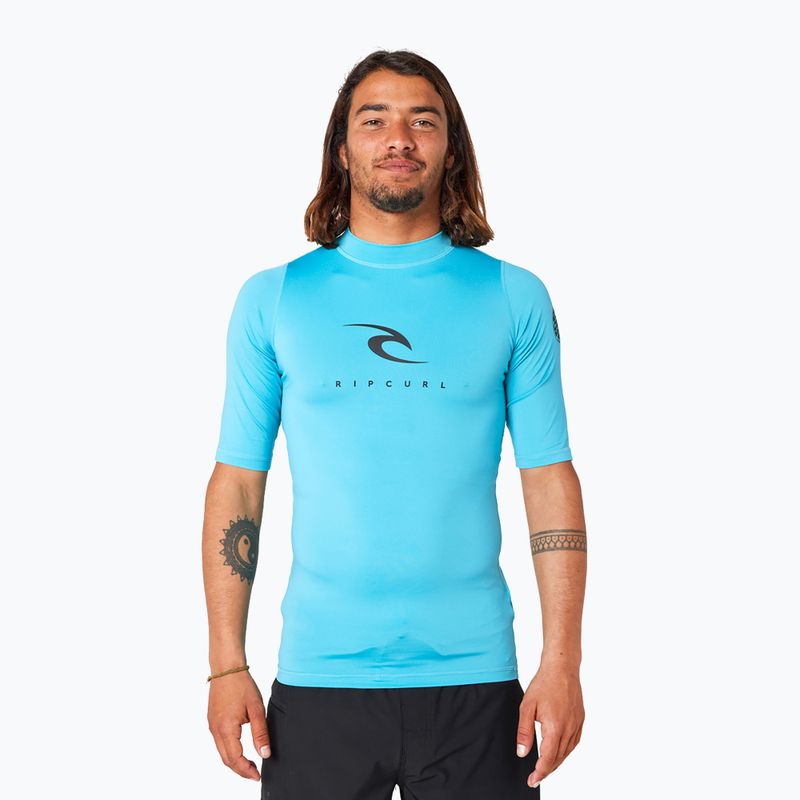 Rip Curl Corps 70 men's swim shirt blue 12JMRV