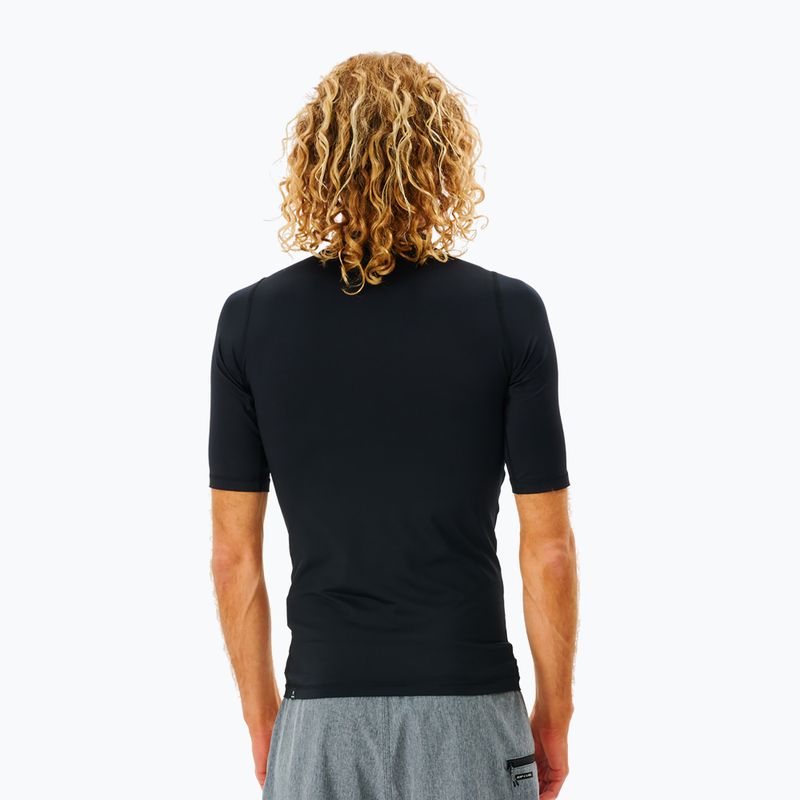 Rip Curl Corps 90 men's swim shirt black 12JMRV 2