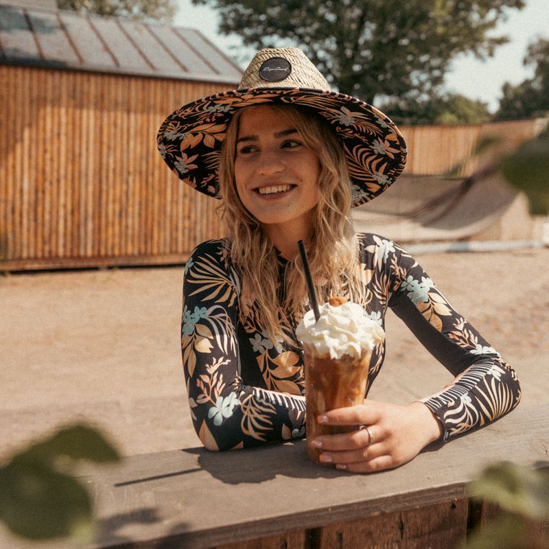 Women's Rip Curl Sun Dance Straw Hat 31 brown 01DWHE 7