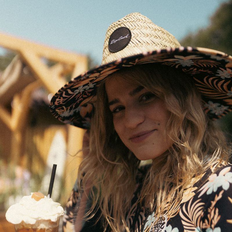 Women's Rip Curl Sun Dance Straw Hat 31 brown 01DWHE 8