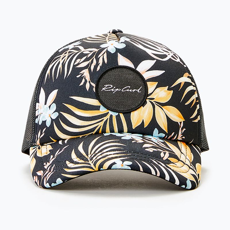 Women's Rip Curl Sun Dance Trucker 90 baseball cap black 01NWHE 2
