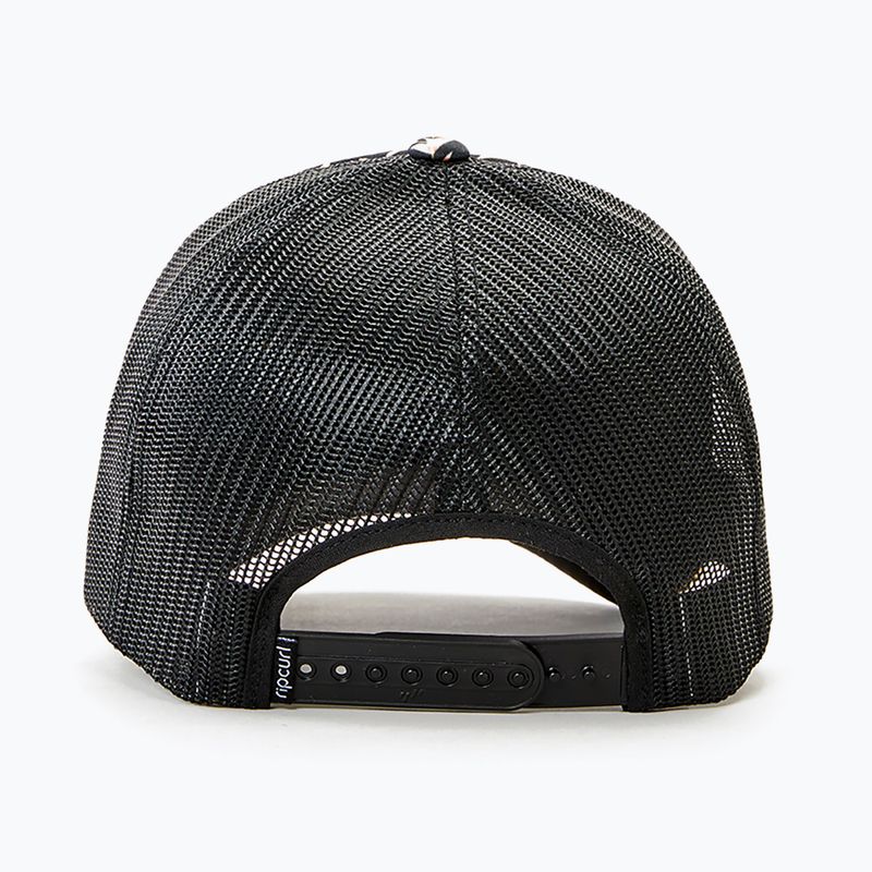 Women's Rip Curl Sun Dance Trucker 90 baseball cap black 01NWHE 3