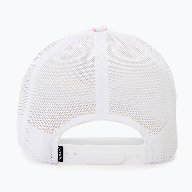 Women's Rip Curl Sun Dance Trucker 1000 baseball cap white 01NWHE 6