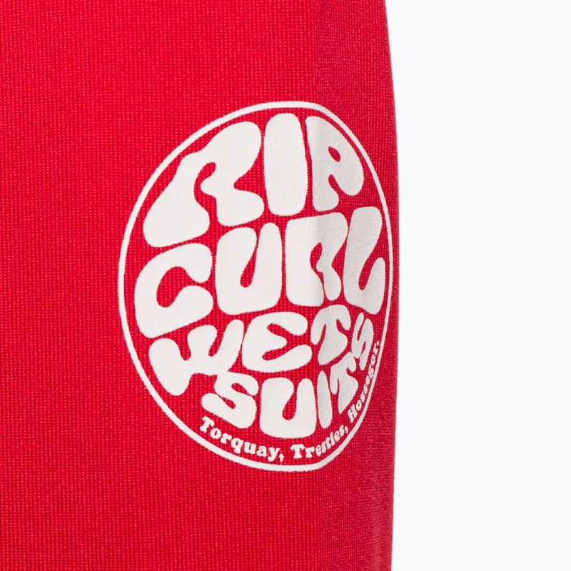Rip Curl Corps Rash Vest 40 children's swim shirt red 11MBRV 4