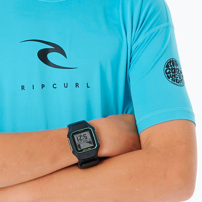 Rip Curl Corps Rash Vest 70 children's swim shirt blue 11NBRV 3