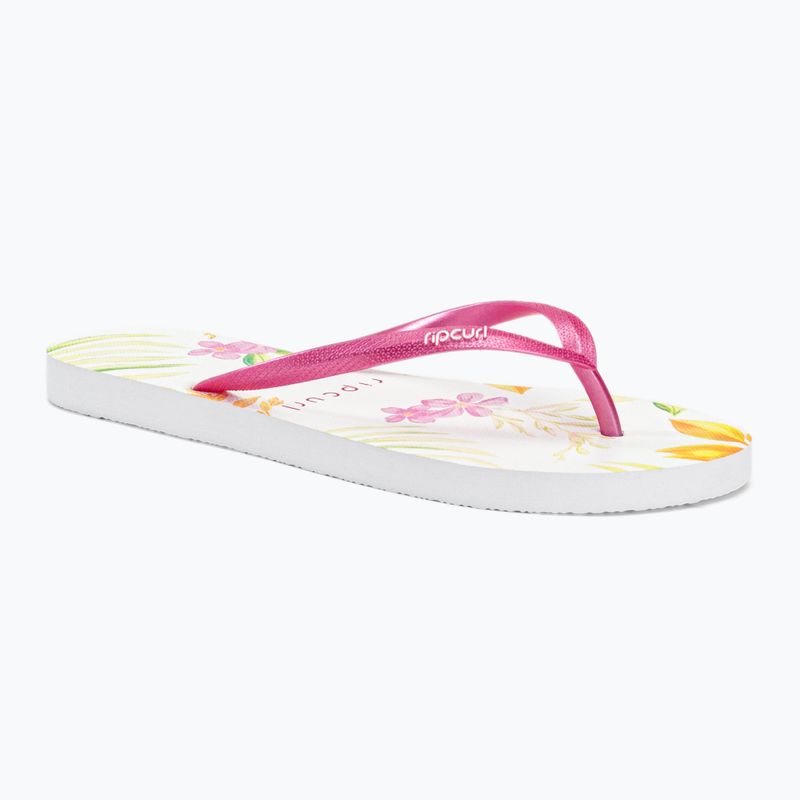 Women's Rip Curl Sun Dance 1000 flip flops white 15TWOT