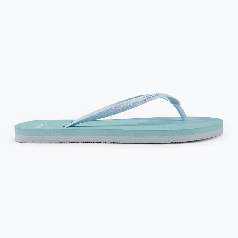 Rip Curl Bondi 8089 blue women's flip flops TWT431 2