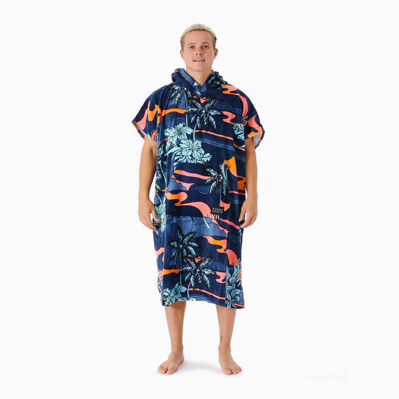 Rip Curl men's poncho Combo Print 1110 navy blue 006MTO