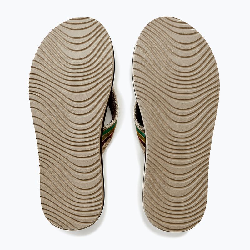 Men's Rip Curl Reactor Open Toe flip flops 1153 brown 19VMOT 12