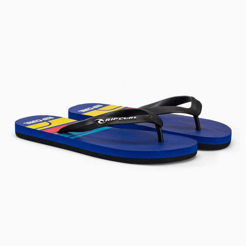 Men's Rip Curl Surf Revival Logo Open Toe 107 flip flops blue 19YMOT 4