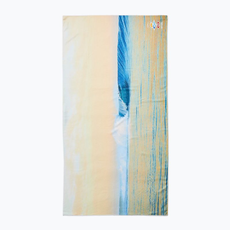 Rip Curl Packable Search towel 10 yellow CTWAN9