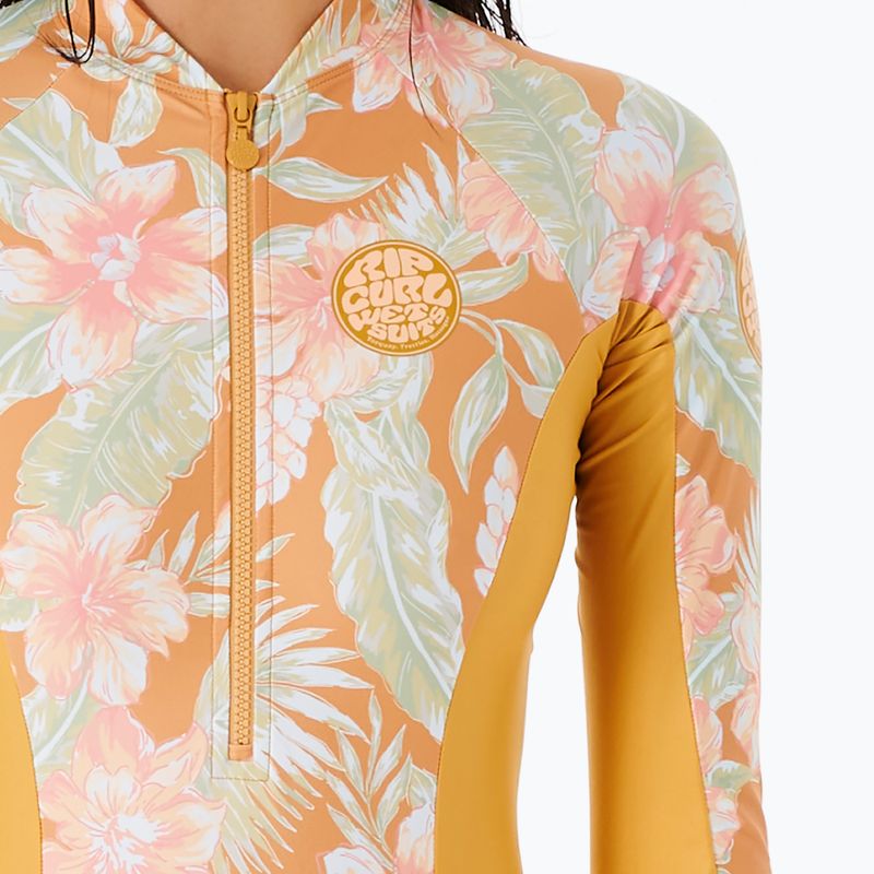 Rip Curl Always Summer Upf 50+ Surfsuit women's one-piece swimsuit 146 yellow 144WRV 3