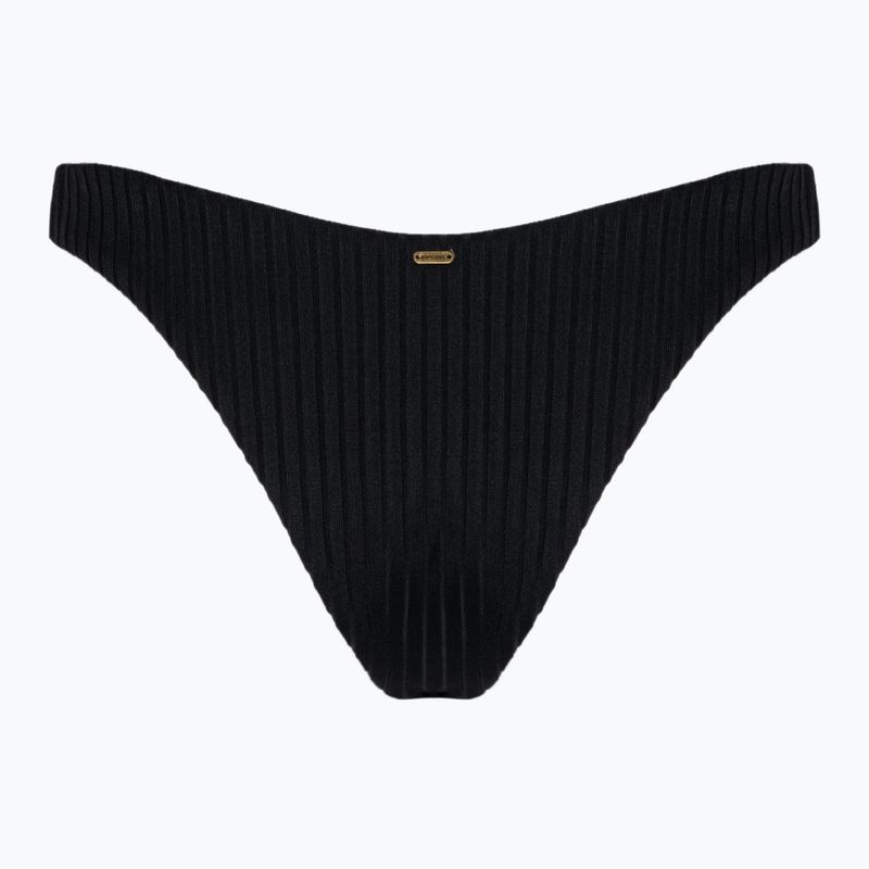 Rip Curl Premium Surf Hi Leg Skimpy swimsuit bottom black 2