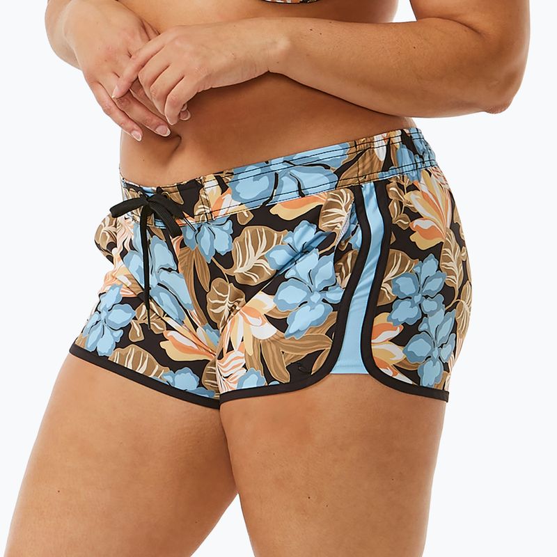 Rip Curl women's swim shorts Follow The Sun 3" dusty blue 3