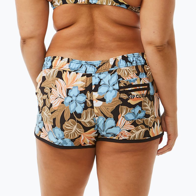 Rip Curl women's swim shorts Follow The Sun 3" dusty blue 4