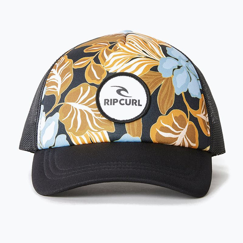 Women's Rip Curl Follow The Sun Trucker baseball cap black 2