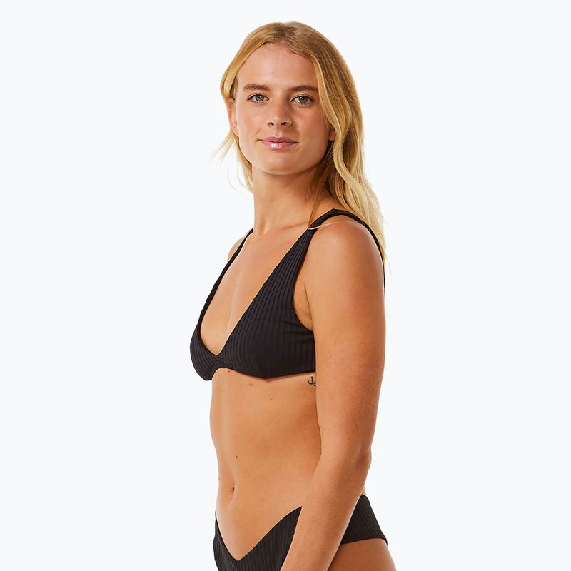 Rip Curl Premium Surf Bralette swimsuit top black 6