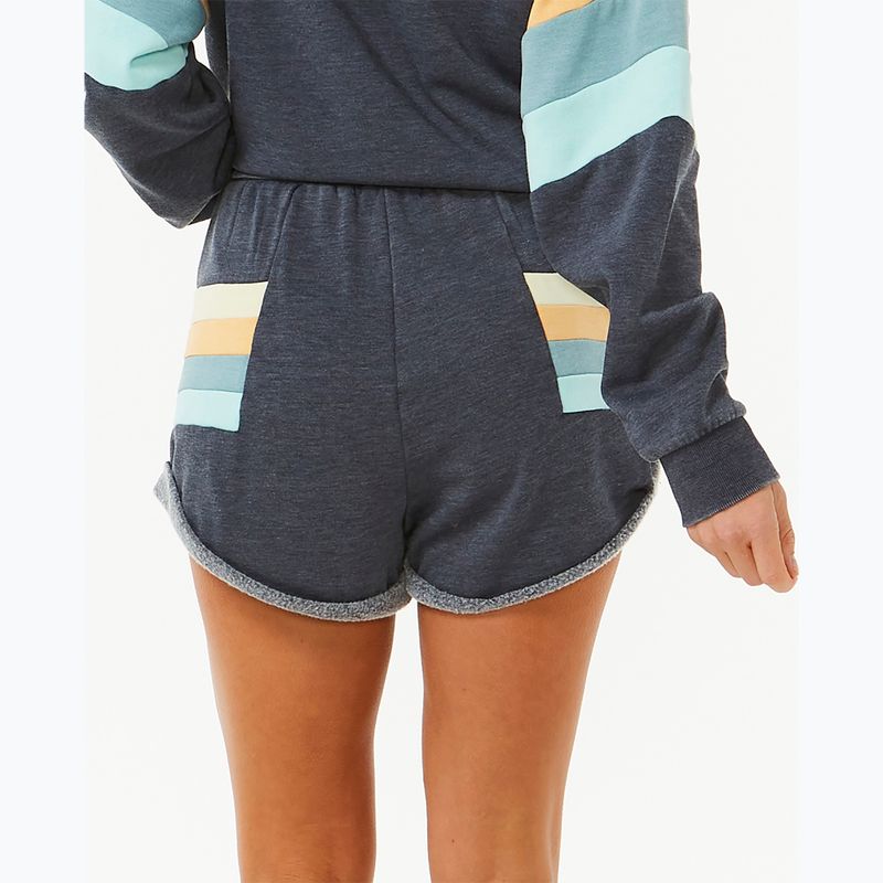 Women's Rip Curl Block Party Track shorts navy 3