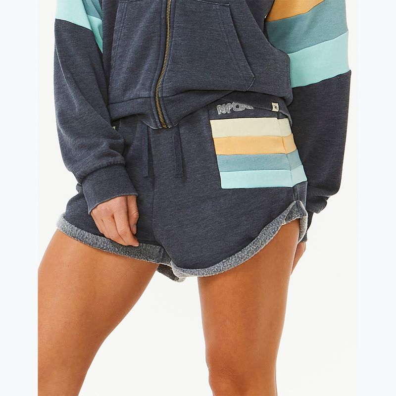 Women's Rip Curl Block Party Track shorts navy 4