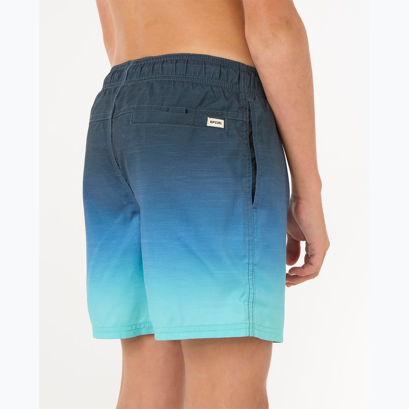 Rip Curl Fade Volley children's swim shorts vintage navy 7