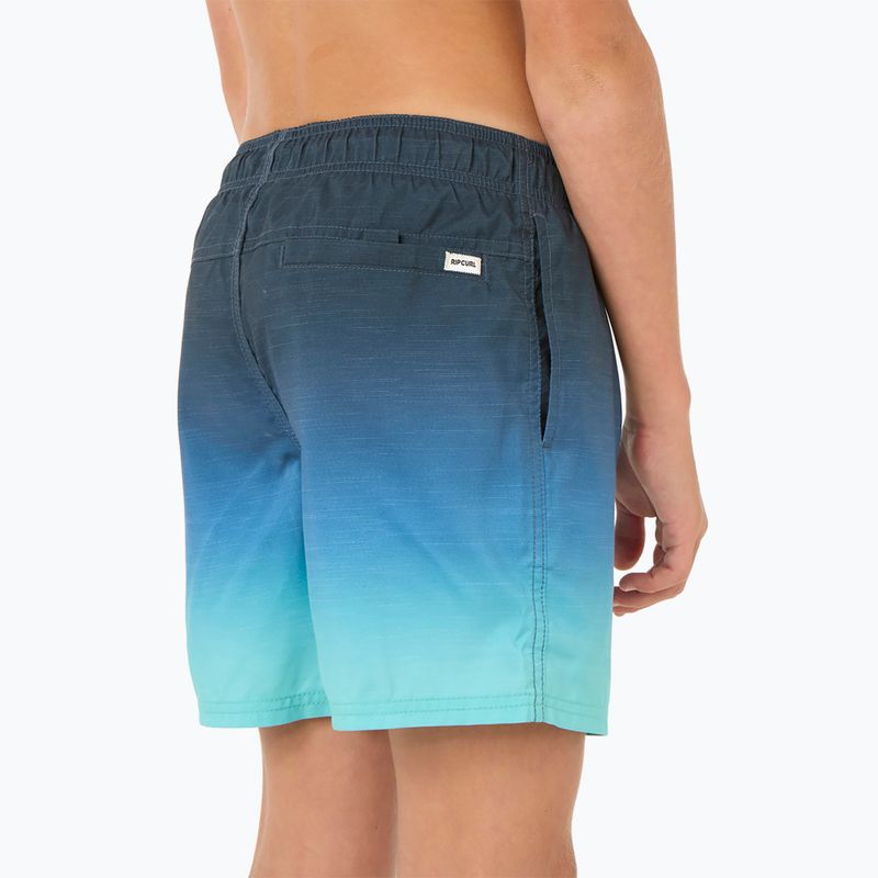 Rip Curl Fade Volley children's swim shorts vintage navy 4