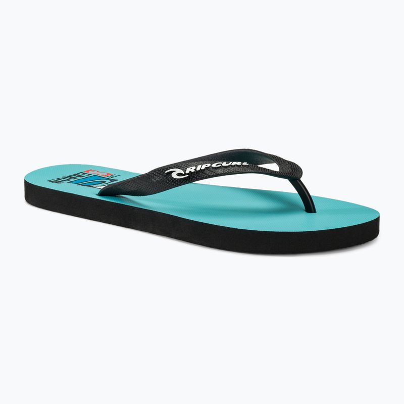 Men's Rip Curl Foamies Bloom Open Toe flip flops light blue